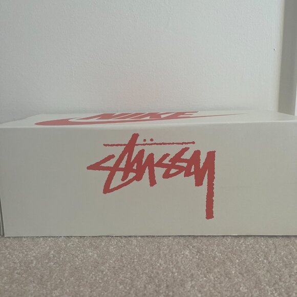 Nike x Stussy Bensassi Slides Green/Sail Size 13 New with Box - Picture 4 of 6
